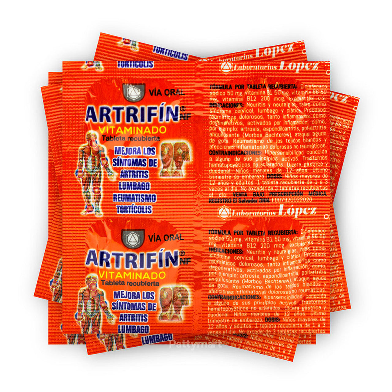 Artrifin  Vitaminado x4 tabletas