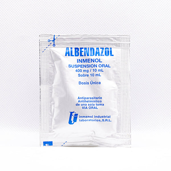 Albendazol Inmenol Antiparasitorio