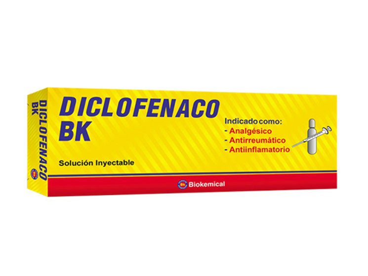 Diclofenaco BK 75mg Inyección