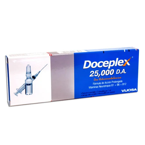 DOCEPLEX 25,000 X 1 AMPOLLA