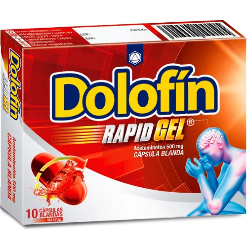 DOLOFIN RAPID GEL 500MG