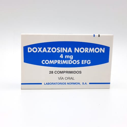 Doxazosina 4mg x28 tabletas