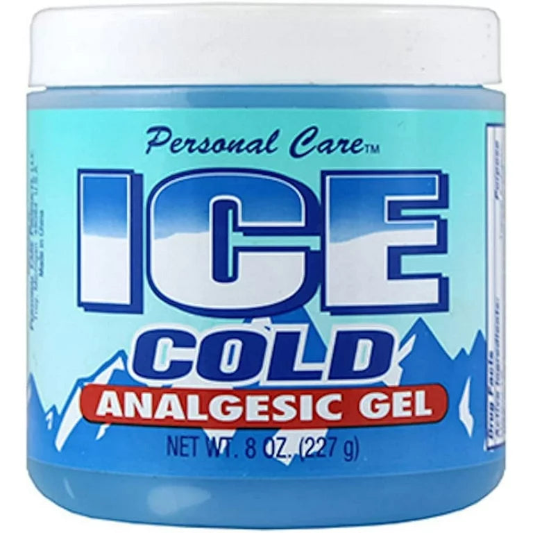 Blue Gel Ice Cold Anelgesic Gel