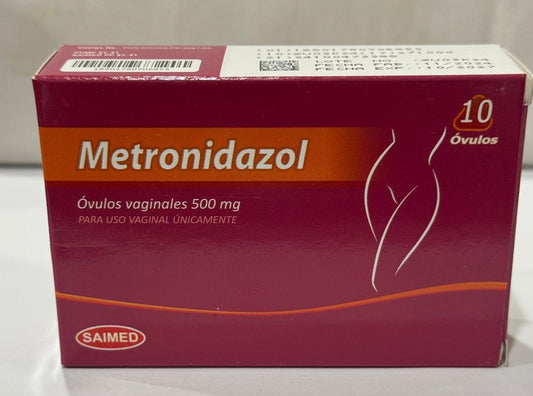 Metronidazol Óvulos Vaginales 500mg
