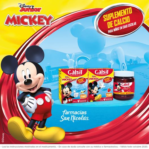 Calsil Mickey Calcio Granulado
