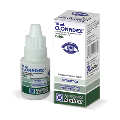 Clonadex Antibiotico Colirio